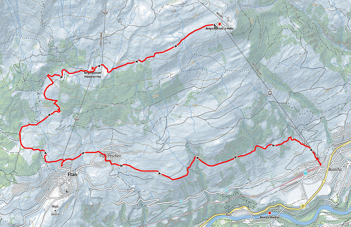 Motta Naluns – Ftan – Scuol