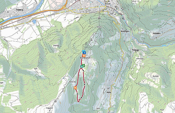 Brambrüesch Edelweiss-Rundweg