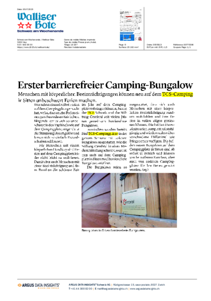 Walliser Bote / 15.07.2023