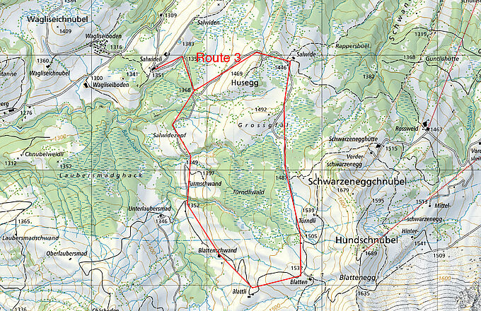 Sörenberg - Itinéraire 3