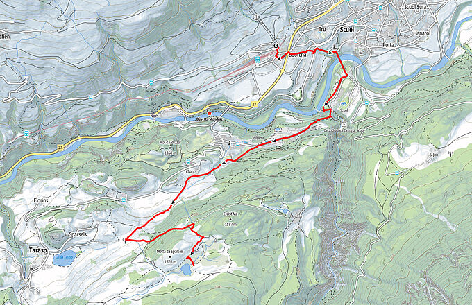 Scuol – Tarasp – Lai Nair