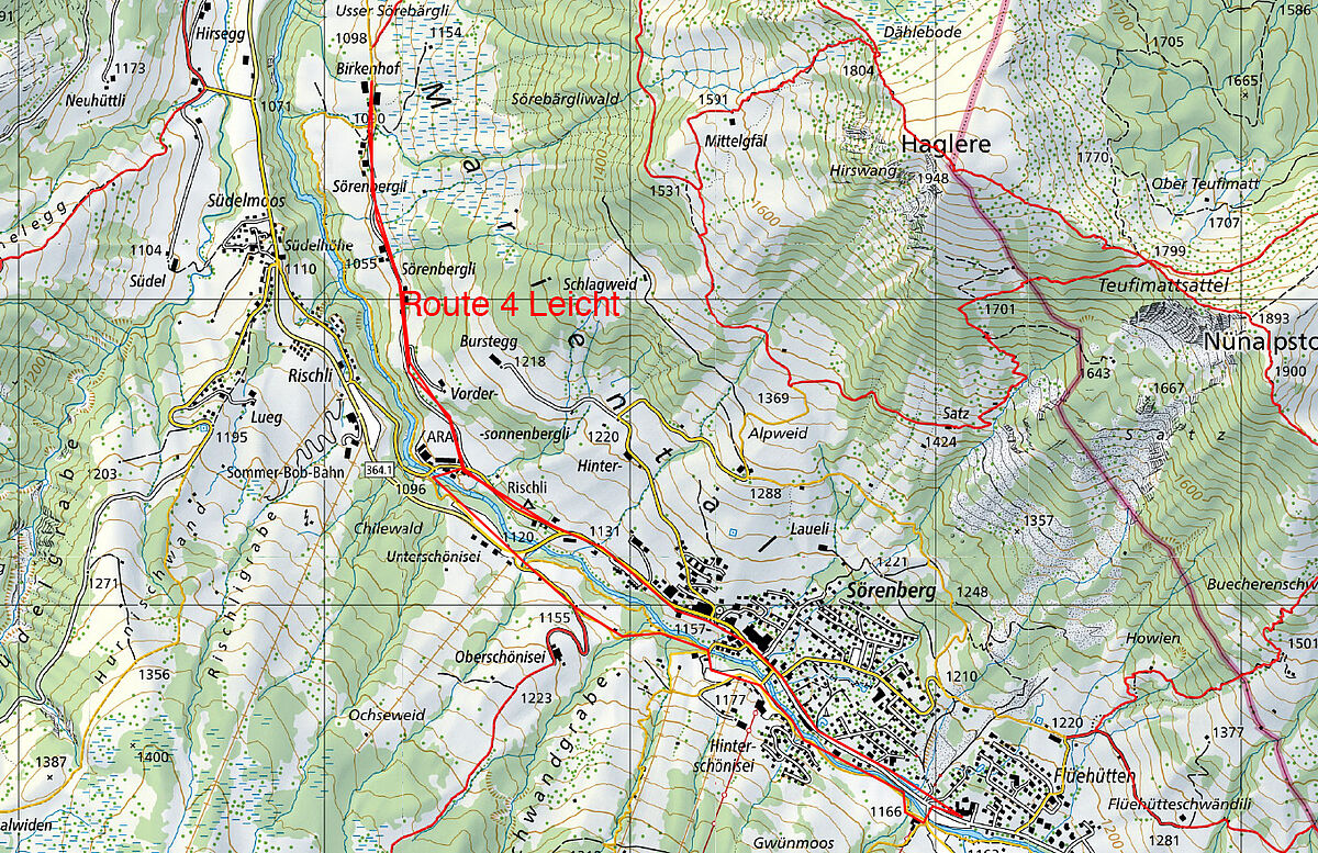 Sörenberg - Itinéraire 4
