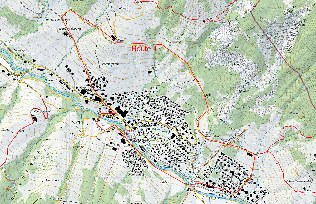 Sörenberg - Itinéraire 1